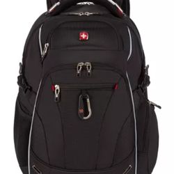 SWISSGEAR Scan Smart TSA Laptop 17.5" Backpack - Black

