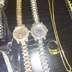 Brand New Watch And Jewelry Set 5pcs