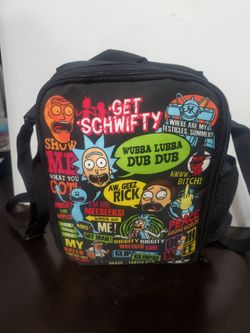Rick & Morty Lunch Bag