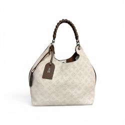 Louis Vuitton Carmel Mahina Hobo Bag