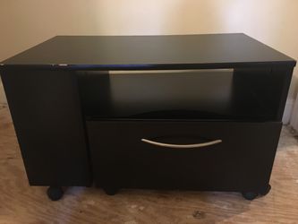 Black TV Stand