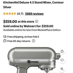 Deluxe Stand Mixer