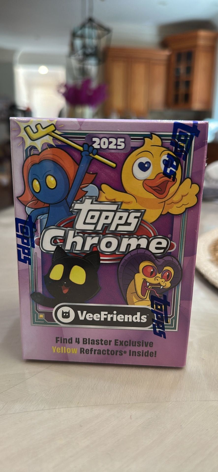 2025 TOPPS CHROME VEEFRIENDS VALUE/BLASTER BOX (32 Cards) GaryVee Brand New