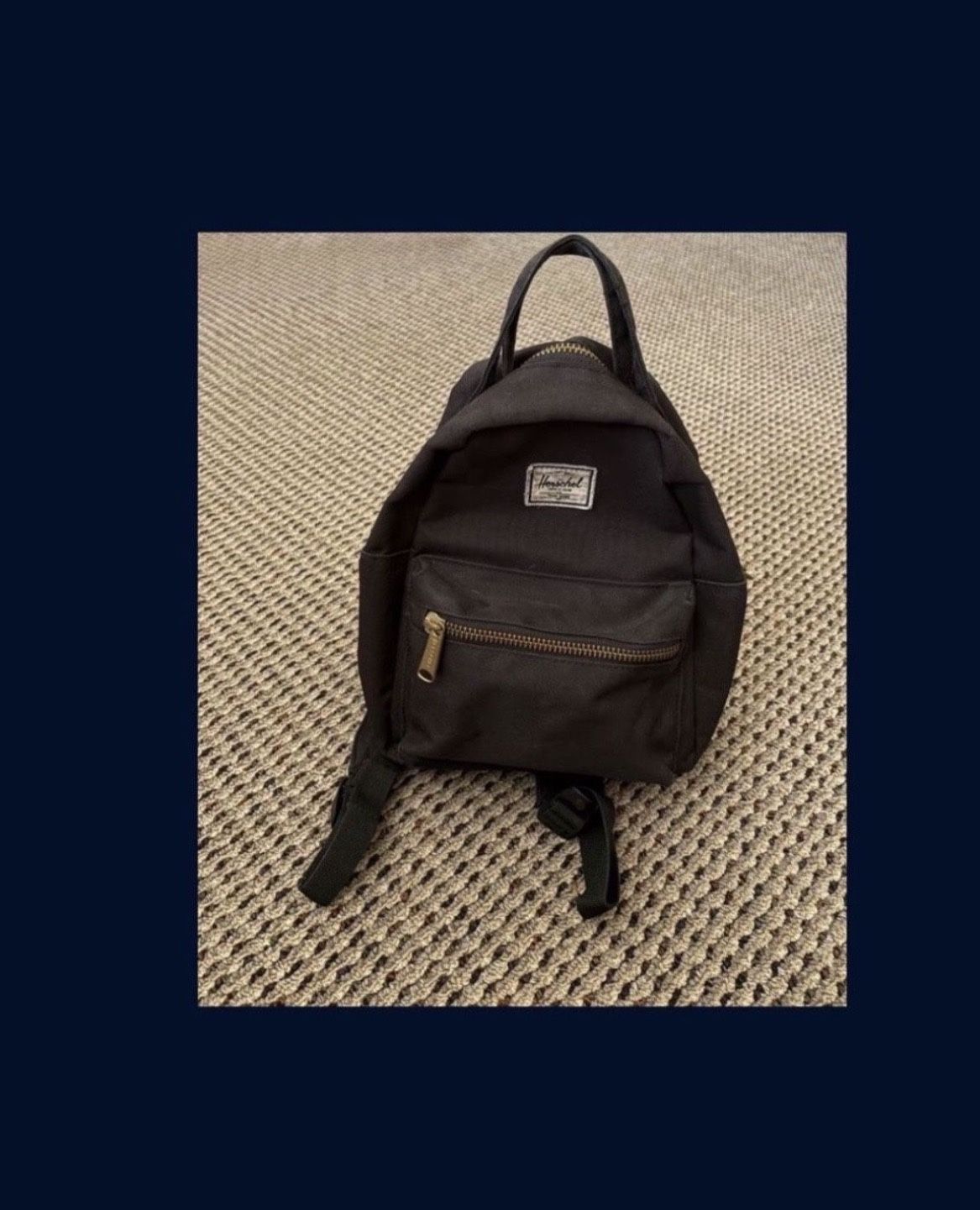 Black Mini Backpack Herschel Supply Co.