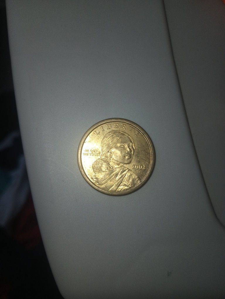 RARE Sacagawea 2003 Gold Coin Original