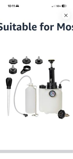 Manual brake bleeder kit