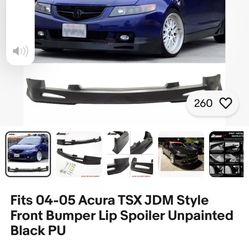 Tsx Front Lip