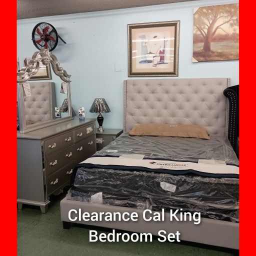 🥰 Cal King Bedroom Set