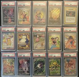 Pokemon TCG - PSA Graded Cards
