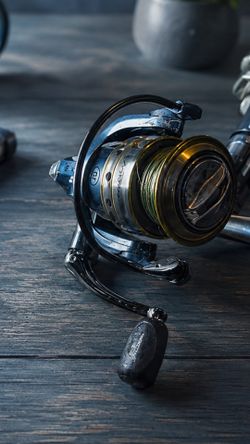 Open face fishing rod