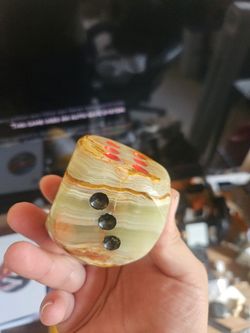 Afghanistan Jade Dice Set 