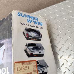 Pool for truck bed
