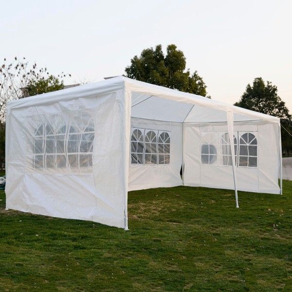 White Canopy Tent / Carpa Blanca