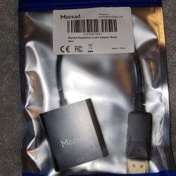 Moread DisplayPort (DP) to DVI Adapter