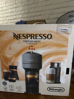 Nespresso with milk frother