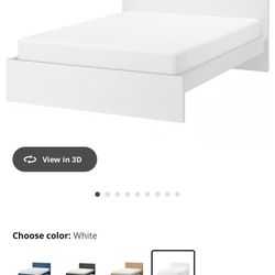IKEA Malm Full Bed Frame 