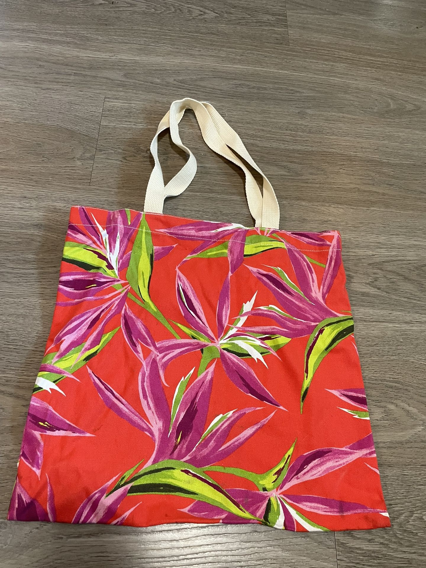 Flower tote bag