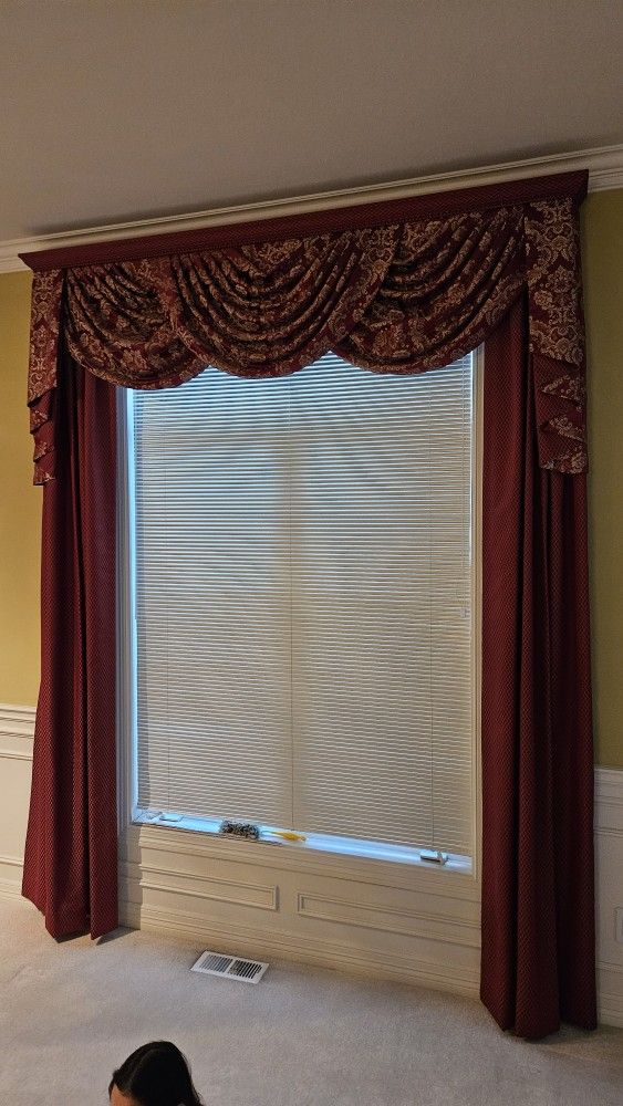 Window Decorative Drapes - FREE