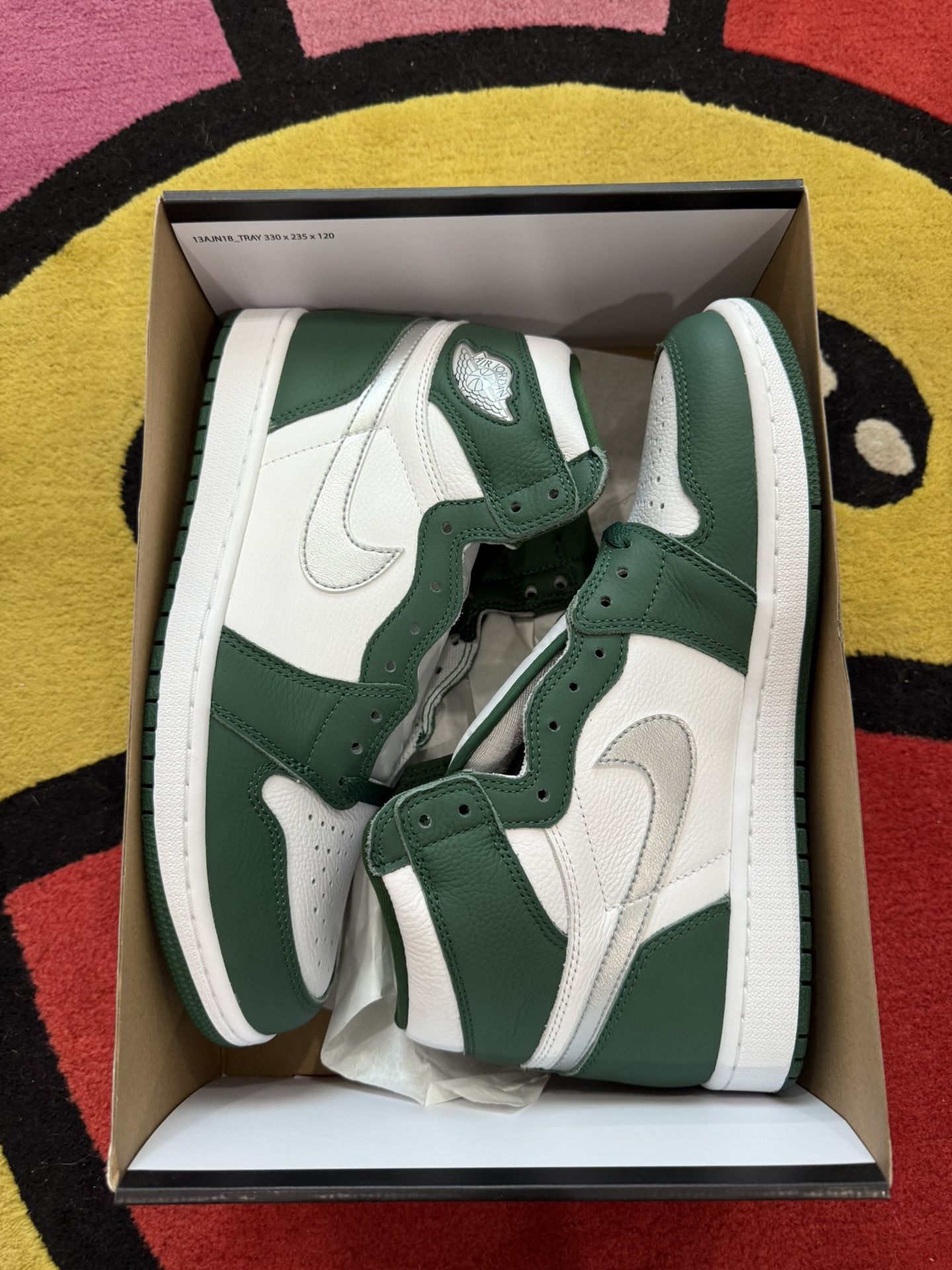 Jordan 1 Gorge Green