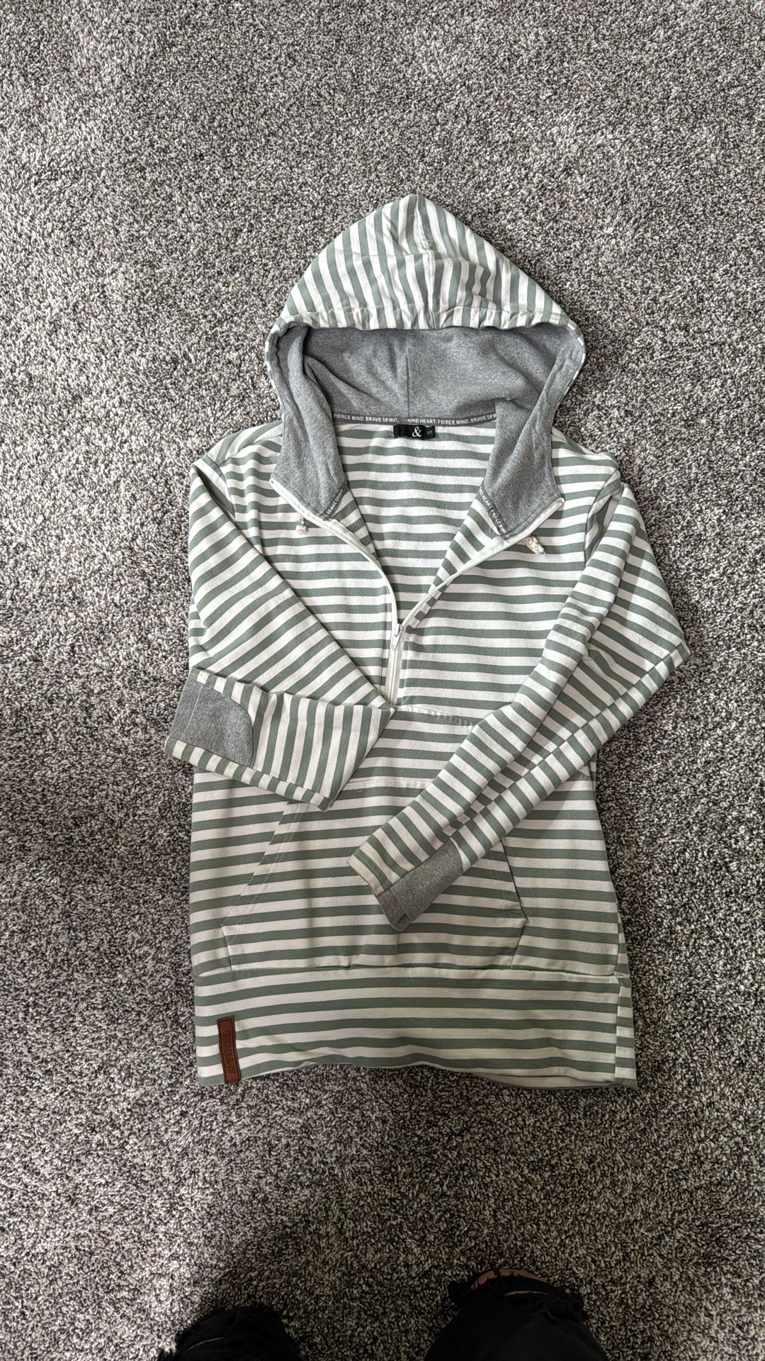 Mindy Mae 3/4 Zip Hoody