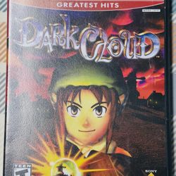 Dark Cloud (Sony PlayStation 2, 2001) PS2 With Case No Manual Tested