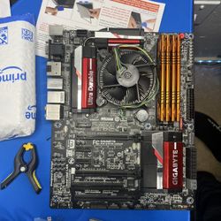 Gigabyte GA-Z87X-UD4H - i7 4770 & 32GB Ram Included 