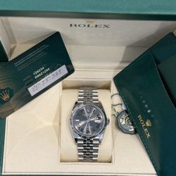 Rolex Date Just 36MM Wimbledon Unisex 