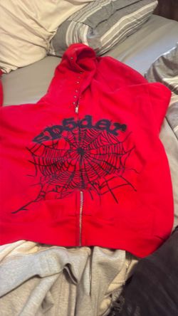 Red spy5der zip up XL