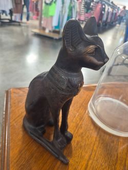 Bastet Egyptian cat statue