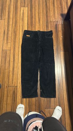 Black Corduroy Empyre Pants Size 30