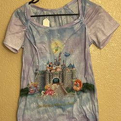 Disneyland Womens Medium Castle Shirt