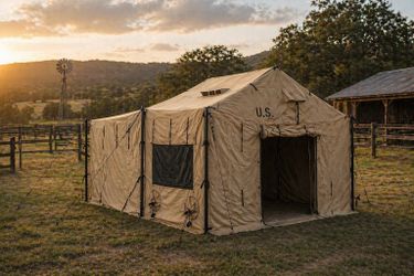 MGPT Military Tent 18x18 – Heavy Duty Modular Shelter