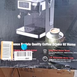 Gallons 2 in 1 PM expresso machine