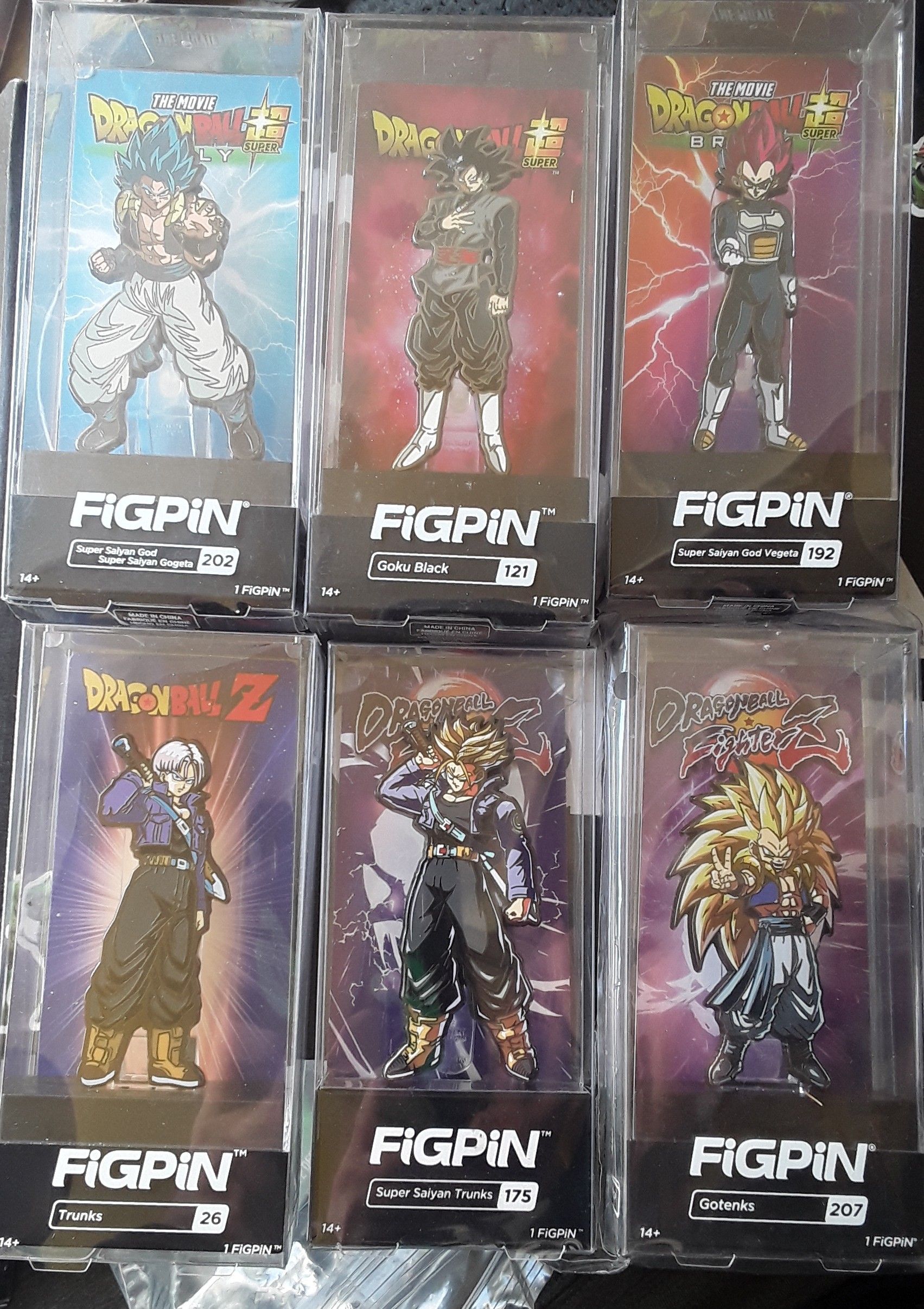 Dragonball Z Figpins