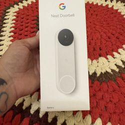 Google Nest Doorbell Camera Battery Or Wired. Charger Not Included 