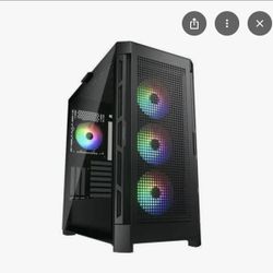 COUGAR AIRFACE PRO BLACK RGB PC CASE