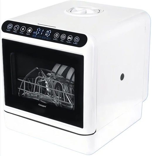 Brand New Unopened Dishwasher Tabletop dishwasher Portable Small fully automatic dishwasher with four wash modes plus drying and sterilizing modes. 