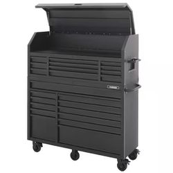 Husky 56 in. W x 22 in. D Heavy Duty 23-Drawer Combination Rolling Tool Chest 