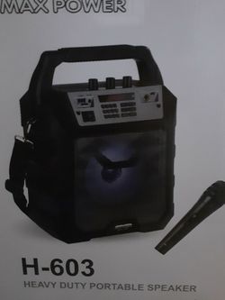 Max Power Speaker Kaoreke