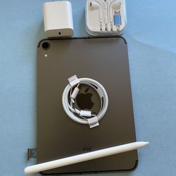 Apple Ipad Mini 6th Generation (2021/ 8.3” Liquid Retina ) 64GB WiFi + cellular (5G Unlocked) with pen, case & Accessories (256GB $569) 