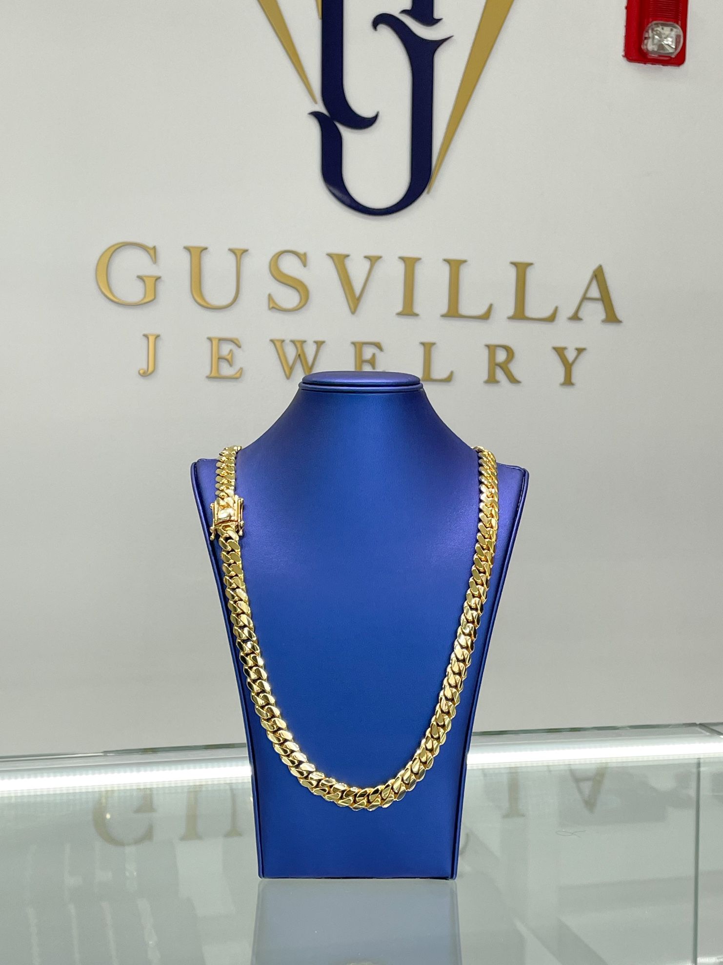 ⚡️🔥⛓️ 10mm 26”💥👨‍🏭 Gus Villa Gold Over Silver ⛓️⚠️