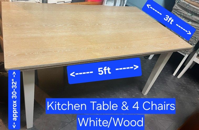 Kitchen Table & Chairs