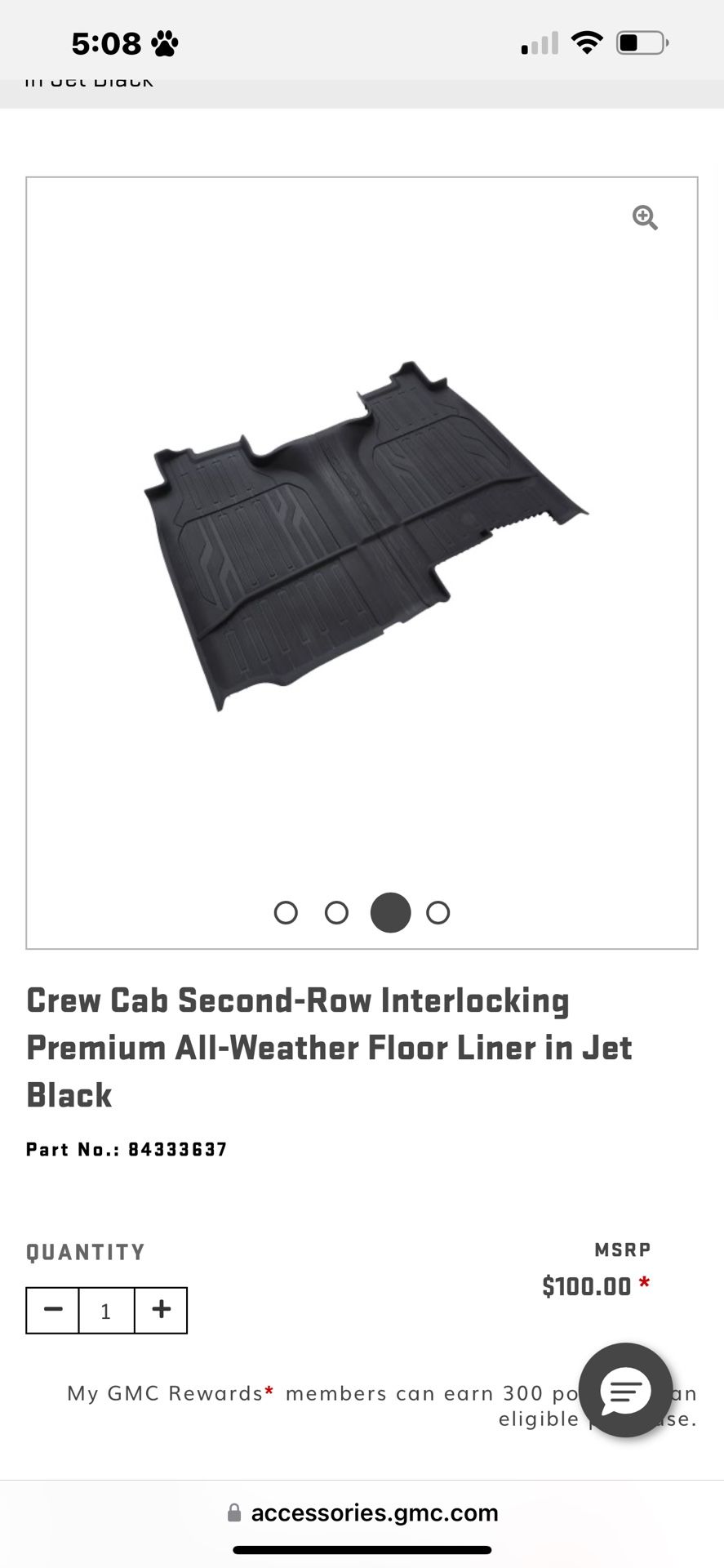 GMC original Mats Sierra Silverado 2024