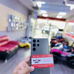 Samsun Galaxy S23 Ultra Desbloqueado, disponible con opción de pago a plazos con un pago inicial de $50.