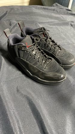 Jordan 12 Retro Low Black