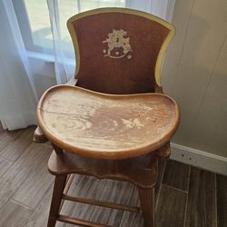Antique High Chair 