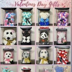 Valentine’s Day Gifts – Handmade Floral Bears & Plushies