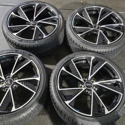 18inch aftermarket audi wheele and tire for sale 5×112