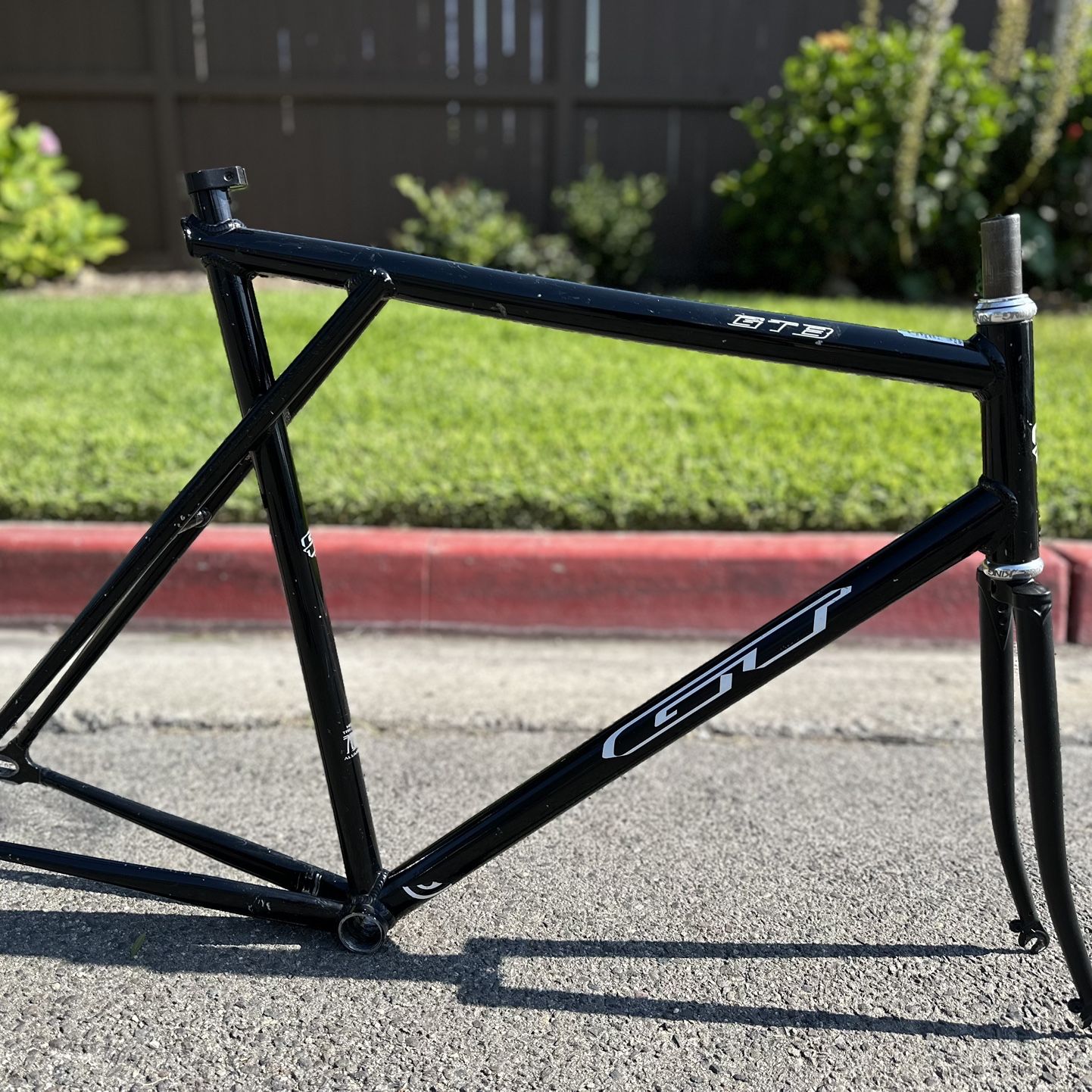 gt bicycle frame GTB Frameset GT Fueler BMX Frame (Black)