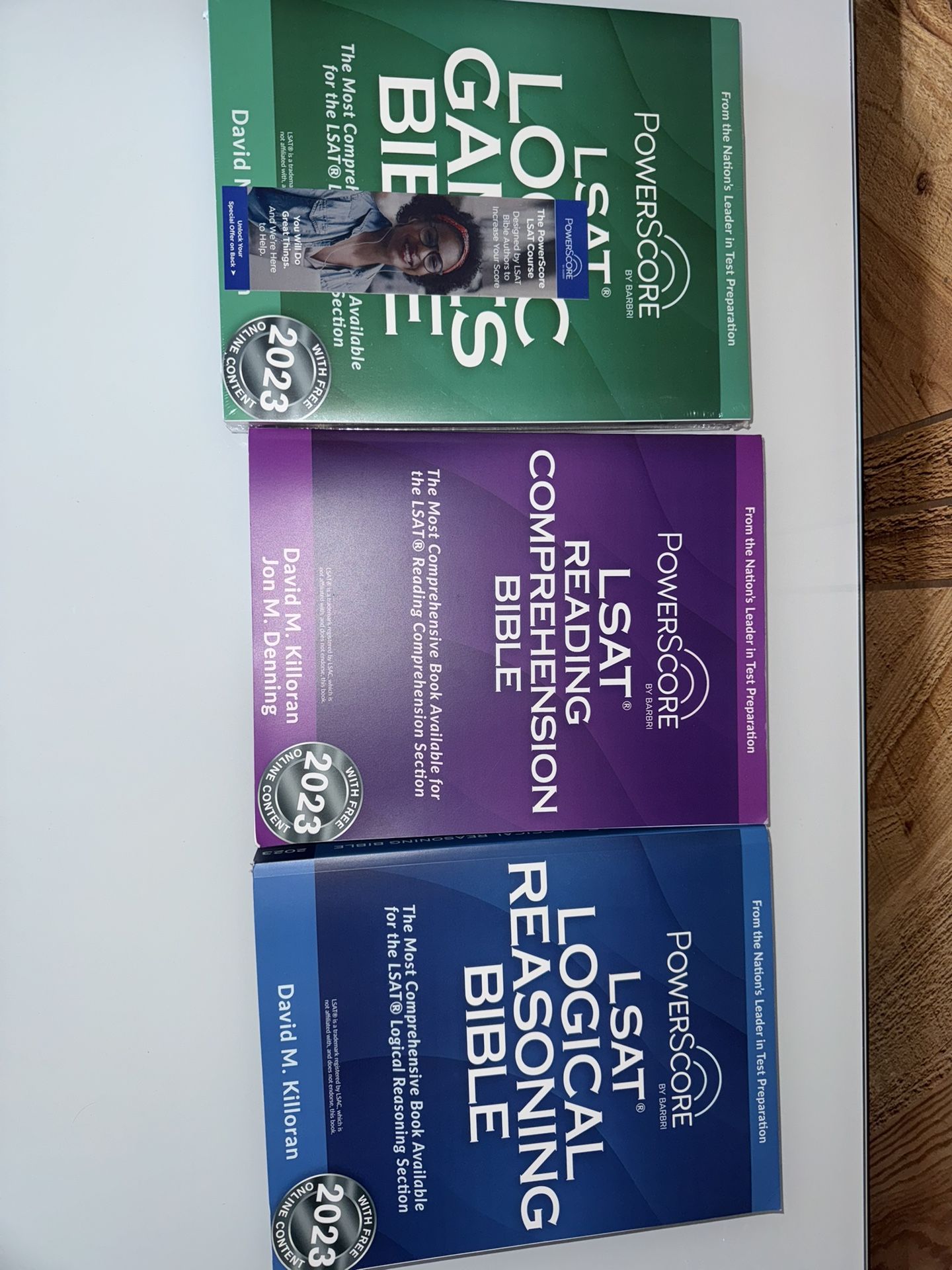 LSAT Work Books